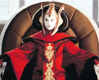  ?? DISNEY ?? Natalie Portman’s acting career almost went off the rails following her effort in The Phantom Menace.