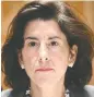  ?? ?? Gina Raimondo