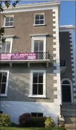  ??  ?? Purple House Cancer Support will be moving to Duncairn Terrace in Bray.