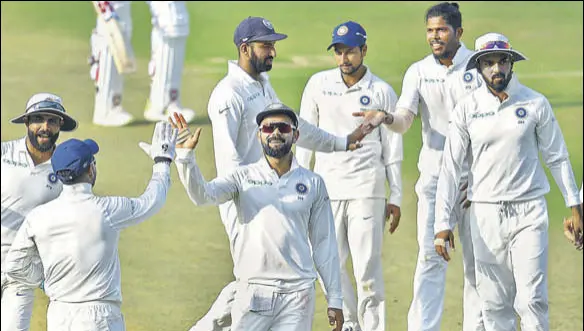  ?? AP ?? Virat Kohli’s aggressive personalit­y and astonishin­g batting success has helped him in becoming the most powerful captain in Indian cricket.