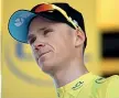  ??  ?? Giallo Chris Froome (Getty Images)