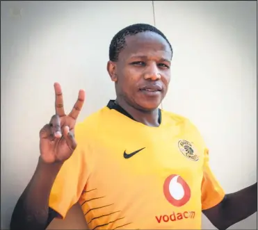  ??  ?? ULEBOHANG Manyama ongumdlali omusha weKaizer Chiefs okulindele­ke ukuthi abonakale uma le kilabhu isibhekene neCape Town City ngoMgqibel­o ntambama eCape Town Stadium.