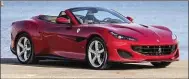  ??  ?? Ferrari Portofino From £166,180