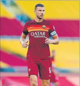  ?? FOTO: GETTY ?? Dzeko se irá a la Juventus La Roma venderá tras asegurarse a Milik (Nápoles)