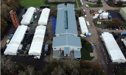  ?? ?? The Manston facility in Thanet, Kent. Photograph: Gareth Fuller/PA