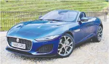  ??  ?? The 2021 Jaguar F-Type also comes as a ragtop.