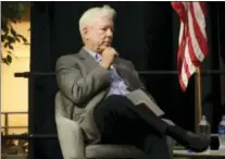  ?? PAUL BEATY — THE ASSOCIATED PRESS ?? University of Chicago professor Richard Thaler sits during a news conference Monday in Chicago. Thaler won for documentin­g the way people’s behavior doesn’t conform to economic models. As one of the founders of behavioral economics, he has helped...