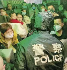  ?? Ansa ?? Controlli A Zhoushan, nella provincia cinese dello Zhejiang