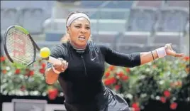  ?? AP ?? Serena Williams expressed confidence she would compete in the French Open.