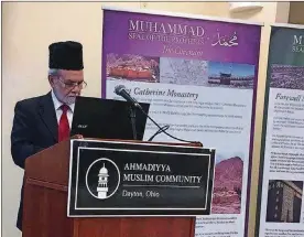  ?? PHOTOS CONTRIBUTE­D ?? Mirza Ahmad is a member of the local Ahmadiyya Muslim Community.