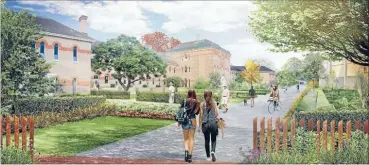  ??  ?? Going green: An artist’s impression of Unitec’s proposal.