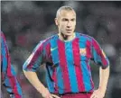  ??  ?? Larsson, ex jugador del FC Barcelona