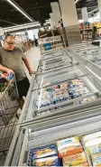  ??  ?? Die amerikanis­chen Aldi Filialen haben wenig mit Lagerhalle­n Optik gemein.