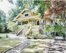  ??  ?? Sitting on more than half an acre, this Ladner home is an example of a California bungalow. The home’s renovation­s kept the residence’s nearly century old charm but added modern convenienc­es.