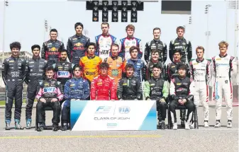  ?? ?? Son 22 los pilotos en la grilla de la FIA Fórmula 2, incluido al paraguayo Joshua Duerksen.