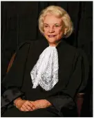  ?? DOUG MILLS / THE NEW YORK TIMES ?? “As a young cowgirl from the Arizona desert,I never could have imagined that one day I would become the first woman justice on the U.S. Supreme Court,” wrote former Justice Sandra Day O’Connor.