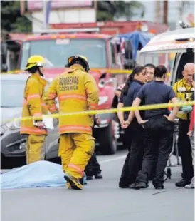  ?? ARCHIVO / MARCELA BERTOZZI ?? José Alonso Romero murió al recibir un disparo en la cabeza. El incidente ocurrió en Calle Blancos de Goicoechea.