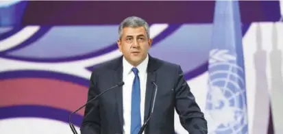  ??  ?? Zurab Pololikash­vili, secretary general, UNWTO.