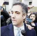  ?? Ansa ?? Sulla graticola Michael Cohen