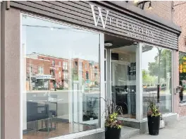  ?? DAVE SIDAWAY ?? The neighbourh­ood bistro Wellington is part of Verdun’s busy food scene.