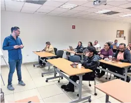  ?? ?? EL TEMA fue abordado en el curso “el ABC de la reforma electoral y el camino jurídico del Plan B”