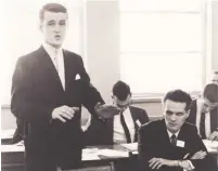  ?? LIBRARY AND ARCHIVES CAN- ?? A young Brian Mulroney debates.