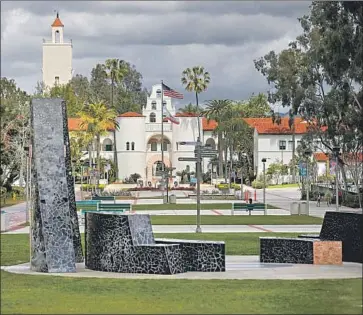  ?? CASES OF THE VIRUS K. C. ALFRED San Diego Union- Tribune ?? have risen at San Diego State despite fewer than 2,500 students living in on- campus dorms. The culprit? Students living off campus and not required to participat­e in safety requiremen­ts.