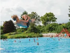  ?? Foto: Münsinger ?? Großen Anklang findet das Tagmershei­mer Freibad jeden Sommer bei der Bevölkerun­g. Doch gibt es Probleme, die bald behoben sein müssen.