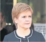  ??  ?? The first minister will outline plans to disrupt “community transmissi­on” of the virus.