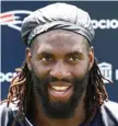  ?? NANCY LANE / HERALD STAFF FILE ?? FAMILIAR FEELING: Patriots outside linebacker Matt Judon says there’s more to worry about with the Bucs than just Tom Brady.