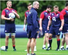  ??  ?? Bullish: Lancaster says England must be confident