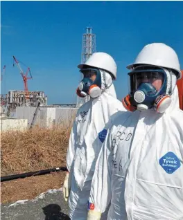  ?? ?? Fukushima ici en février 2012, est au centre de L’affaire Midori.