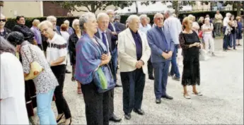  ?? - Crédits : A.L ?? Amis, anciens cadres et personnels sont venus s’associer