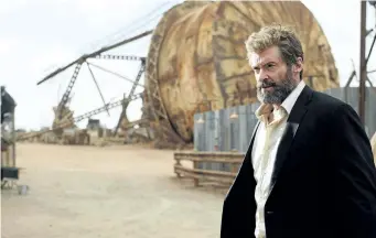  ?? BEN ROTHSTEIN/TWENTIETH CENTURY FOX ?? Hugh Jackman plays Wolverine for the last time in the new film Logan.