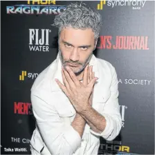  ??  ?? Taika Waititi.