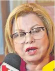  ??  ?? Nilda Romero Santacruz, ministra de la Mujer. Será investigad­a por el fiscal Diego Arzamendia, según la resolución.