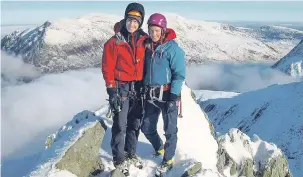  ?? Picture: PA ?? Rachel and Tim, here on another climb, have not been seen since last weekend