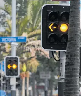  ?? Photo / Alex Burton ?? New Zealand will stay in the orange traffic light setting through winter.