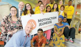  ??  ?? Lancée sous le nom de Jeunesse Canada 2017, la programmat­ion spéciale du Défi du Cap Blanc propose trois activités sportives et multicultu­relles.