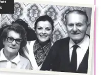  ??  ?? Brenda Blethyn OBE, and,
right, with her late parents