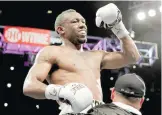  ?? / ARCHIVO ?? El peleador Austin Trout listo para la batalla