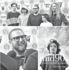  ??  ?? A24’s coming-of-age skateboard­ing drama and, Jonah Hill’s directoria­l debut, ‘Mid90s’ expands nationwide next weekend. • (Below) ‘Goosebumps’ lands in fourth place.