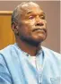  ?? Jason Bean / Bloomberg ?? O.J. Simpson could be released as soon as Oct. 1.