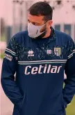  ?? TWITTER ?? Ritorno Roberto D’Aversa, 45 anni, ieri a Collecchio
Parma: ora bisogna fare punti (e tanti) per salvarsi.