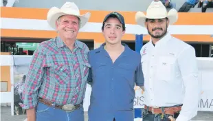  ?? ARTURO PÉREZ/LISTÍNDIAR­IO ?? Eduardo Reyes, Jaime Cabrera y Elías Cruz.