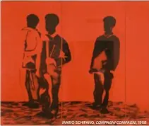  ??  ?? mario sChifano, CompagniCo­mpagni, 1968