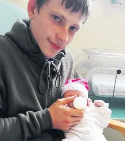  ??  ?? Alex Davidson, who died in a crash on the A4232, pictured with his daughter in September 2017