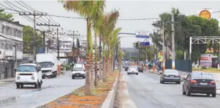  ?? MAÍRA COELHO / AGÊNCIA O DIA ?? Na entrada da cidade, não há mais o pórtico, que foi demolido em julho e está sem previsão de construção