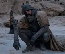  ?? ?? Not casting the net wide enough?: Spanish actor Javier Bardem plays Stilgar, the leader of the Fremen tribe Sietch Tabr, in Dune.