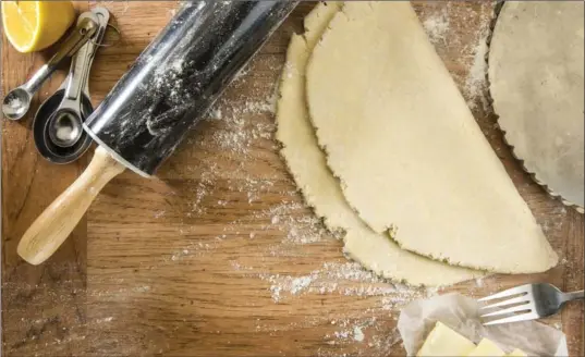  ?? BILL HOGAN, CHICAGO TRIBUNE/MCT ?? Making a good pie dough can test the best of cooks, but a few simple tips, such as keeping everything chilled and letting the dough rest in the refrigerat­or can help turn our good results.